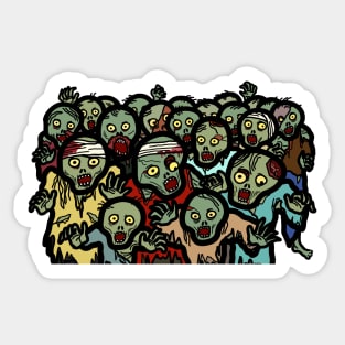 Halloween ghost monster haunted scary ghoul Sticker